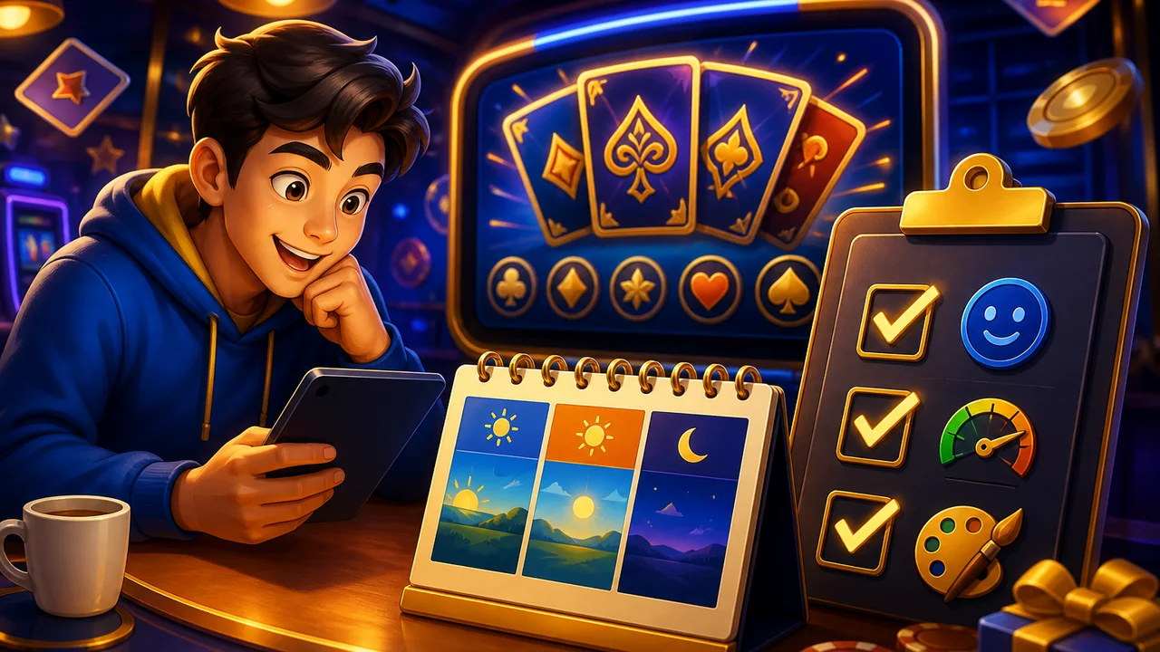 Checklist khám phá trò chơi cuối tuần: lập kế hoạch bet88 theo từng phiên nhỏ